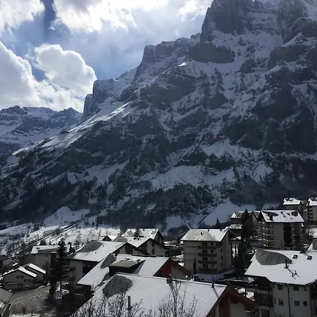 Апартаменты Haus Rothorn, Swiss Alps Лойкербад